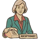 Busy Receptionist